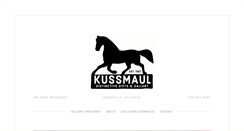 Desktop Screenshot of kussmaulgallery.com