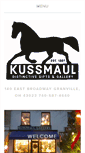Mobile Screenshot of kussmaulgallery.com